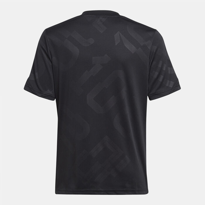 adidas Kids' Messi Training Jersey Black adidas Kids' Messi Training Jersey Black image number 1