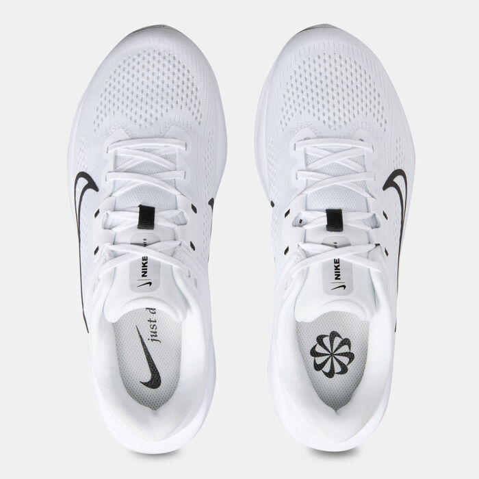 Nike Women's Quest 6 Road Running Shoes White Nike Women's Quest 6 Road Running Shoes White image number 4