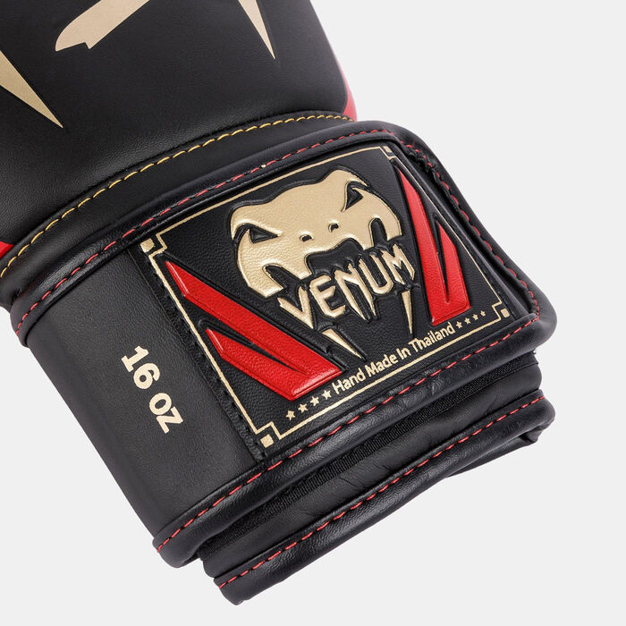 Venum Elite Boxing Gloves Black Venum Elite Boxing Gloves Black image number 3