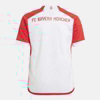 adidas Kids' FC Bayern Munich Home Jersey - 2023/24 White adidas Kids' FC Bayern Munich Home Jersey - 2023/24 White