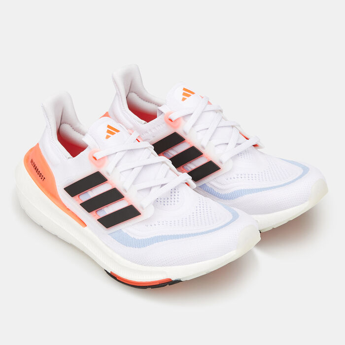 adidas Women's Ultraboost Light Running Shoes White adidas Women's Ultraboost Light Running Shoes White image number 1