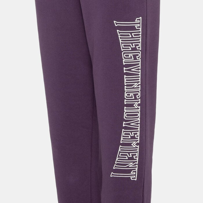 The Giving Movement Women's Collegic Font Joggers Red The Giving Movement Women's Collegic Font Joggers Red image number 2