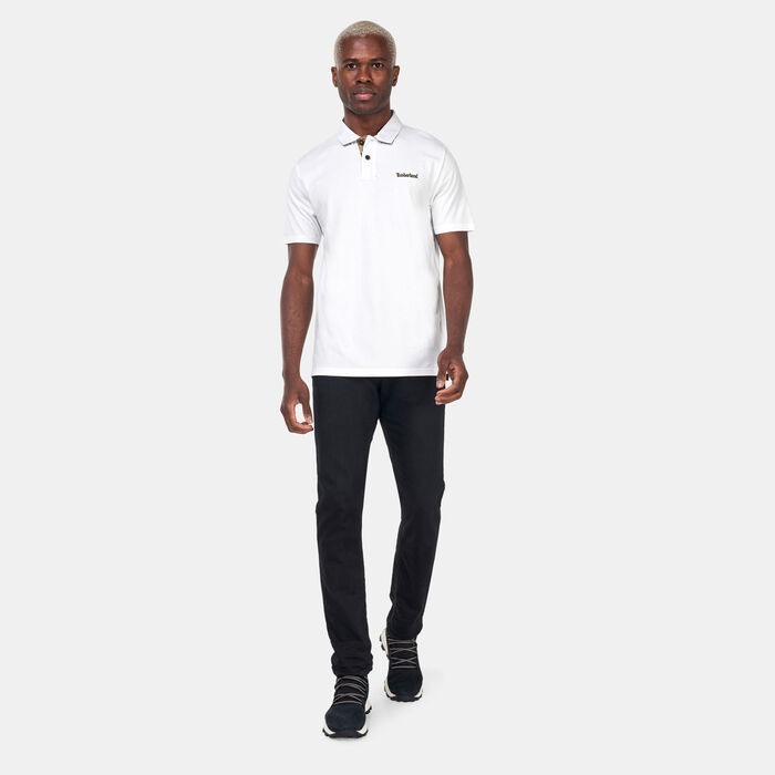 Timberland Men's Outdoor Heritage Seasonal Polo Shirt White Timberland Men's Outdoor Heritage Seasonal Polo Shirt White image number 2