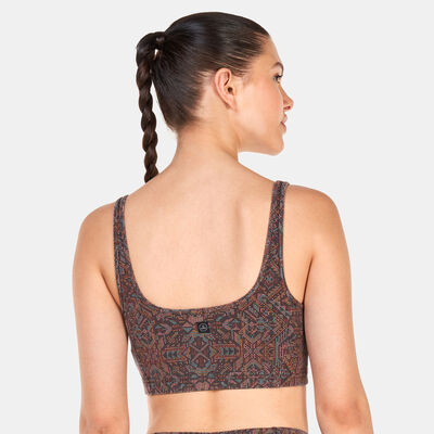 prAna Women's Bohemia Hill Sports Bralette Grey
