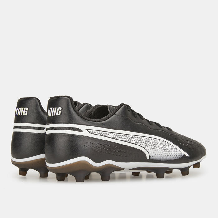 PUMA Men's King Match Firm Ground/Artificial Ground Football Shoes Black image number 2
