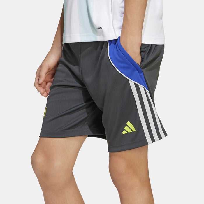 adidas Kids' Messi Shorts Grey adidas Kids' Messi Shorts Grey image number 4