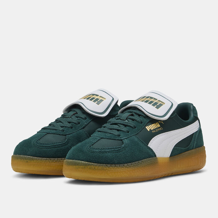 PUMA Women's Palermo Moda Tongue Shoes Green PUMA Women's Palermo Moda Tongue Shoes Green image number 1