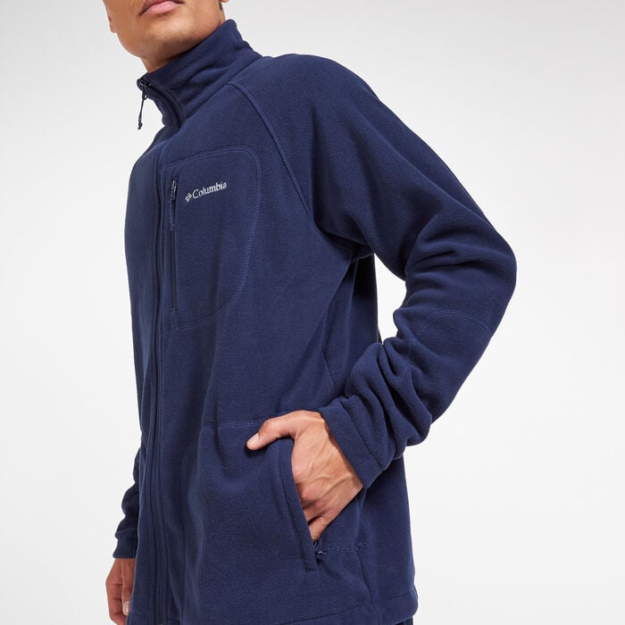 Columbia Men's Fast Trek™ II Fleece Jacket Blue Columbia Men's Fast Trek™ II Fleece Jacket Blue image number 3