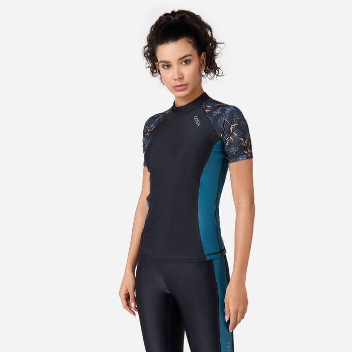 COEGA Women's Swimming Rashguard Black COEGA Women's Swimming Rashguard Black image number 0
