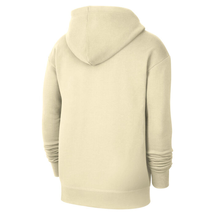 Nike Men's NBA Milwaukee Bucks Standard Issue City Edition Dri-FIT Courtside Hoodie Ivory Nike Men's NBA Milwaukee Bucks Standard Issue City Edition Dri-FIT Courtside Hoodie Ivory image number 1