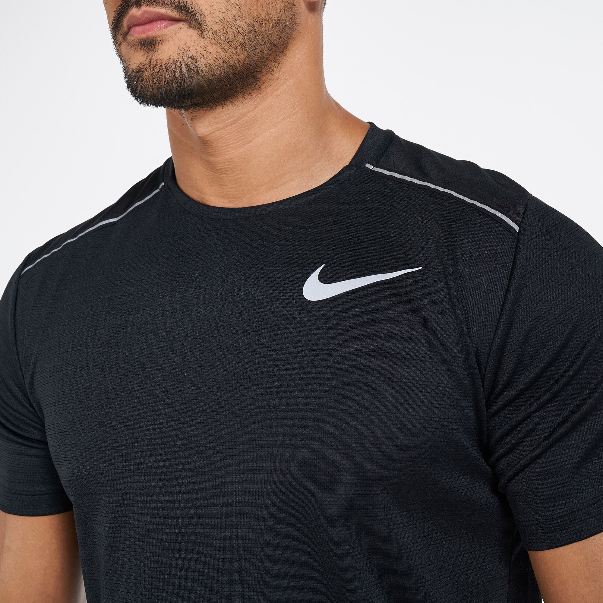 Buy Nike Mens Dri Fit Miler Running T Shirt In Saudi Arabia Sss