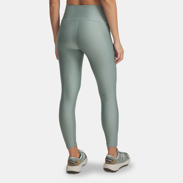 Under Armour Women's UA Tech™ HeatGear® Training Leggings Green Under Armour Women's UA Tech™ HeatGear® Training Leggings Green image number 1