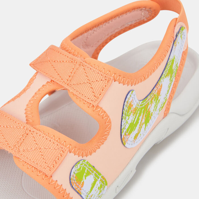 Nike Kids' Sunray Adjust 6 SE Slides (Younger Kids) Orange image number 4