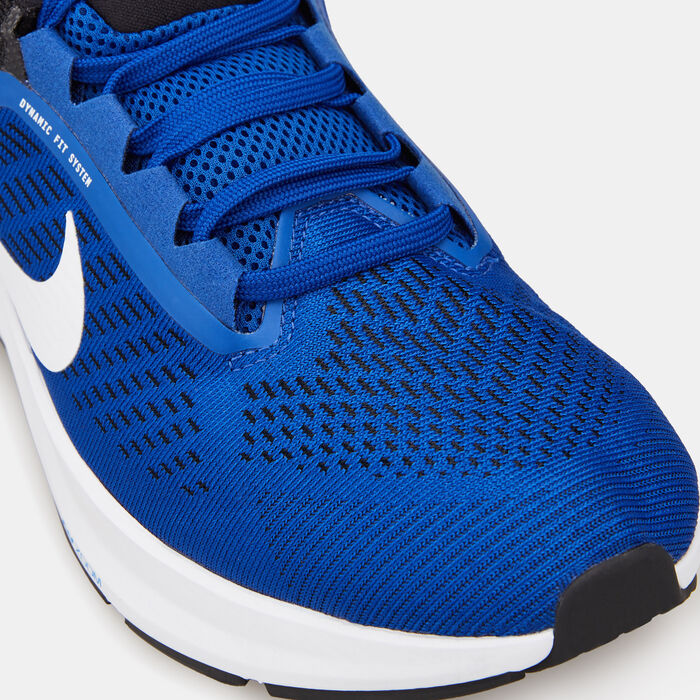 Nike Men's Air Zoom Structure 24 Running Shoe Blue Nike Men's Air Zoom Structure 24 Running Shoe Blue image number 5