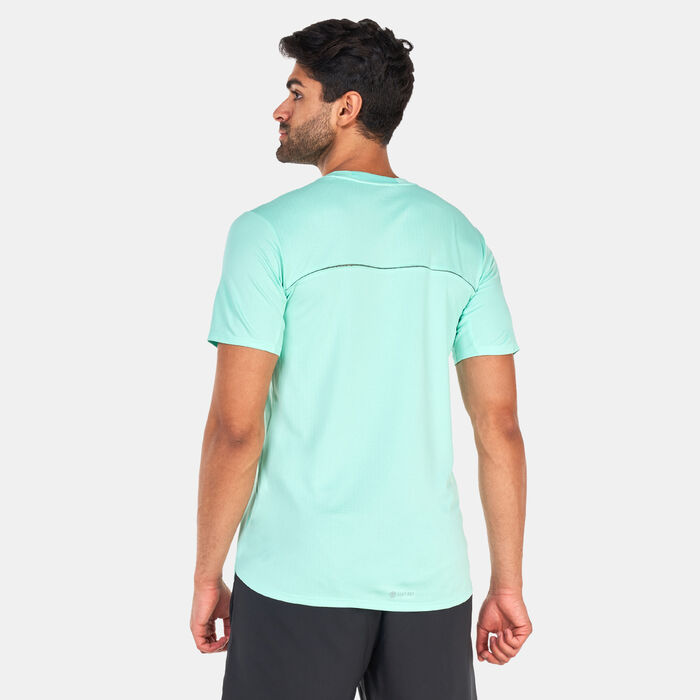 adidas Men's Designed 4 Training HEAT.RDY HIIT Training T-Shirt Green adidas Men's Designed 4 Training HEAT.RDY HIIT Training T-Shirt Green image number 1