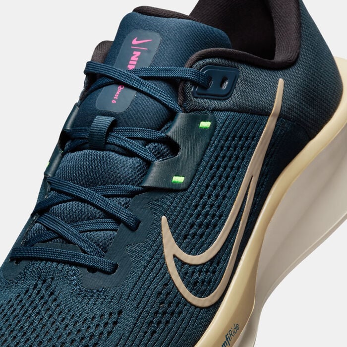 Nike Men's Quest 6 Road Running Shoes Blue Nike Men's Quest 6 Road Running Shoes Blue image number 4