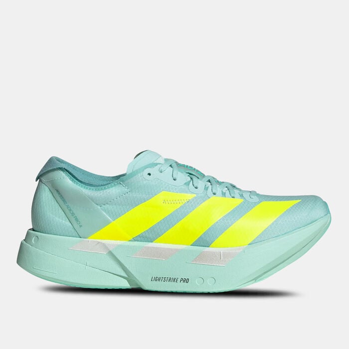 adidas Women's Adizero Adios Pro 4 Shoes Blue adidas Women's Adizero Adios Pro 4 Shoes Blue image number 0