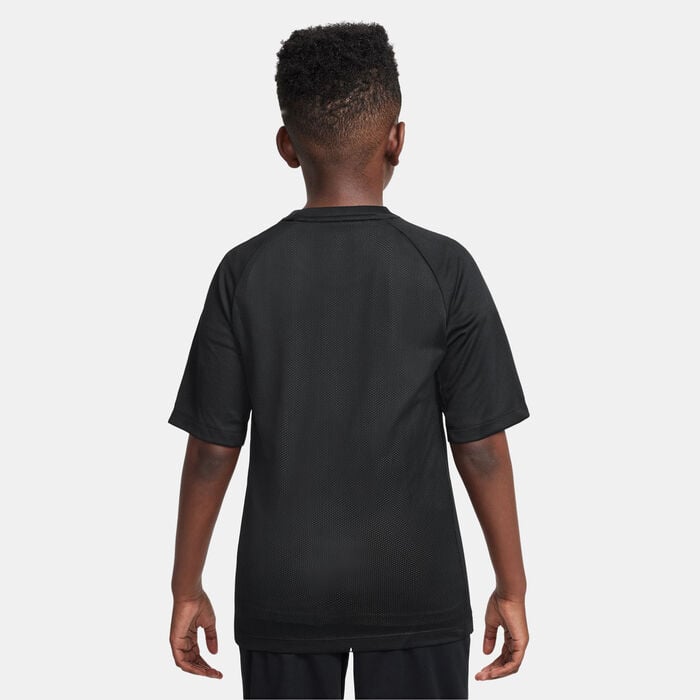 Nike Kids' Academy+ Dri-FIT Football Top Black Nike Kids' Academy+ Dri-FIT Football Top Black image number 1