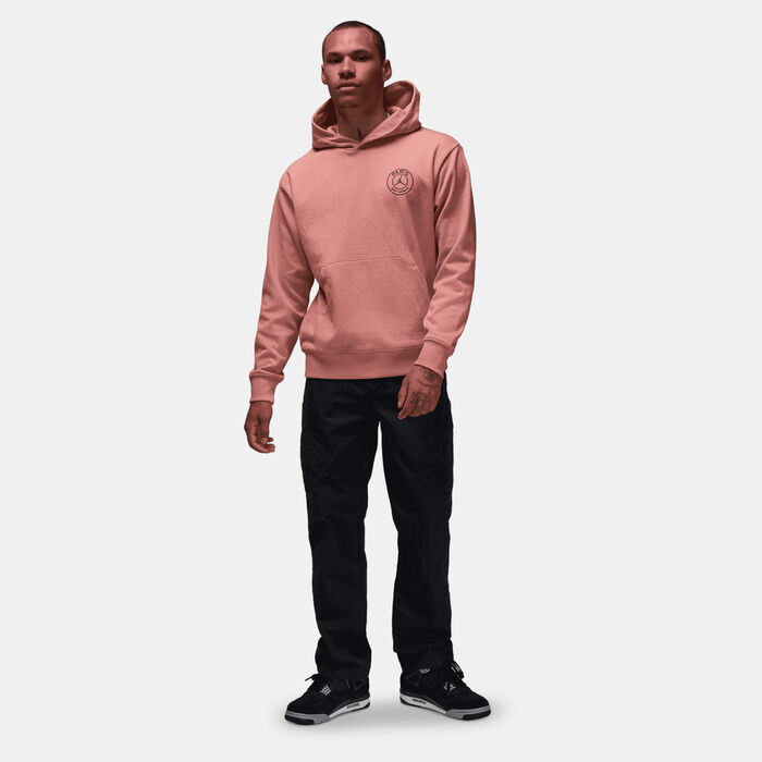 Nike Men's Paris Saint-Germain Fleece Hoodie Pink Nike Men's Paris Saint-Germain Fleece Hoodie Pink image number 2