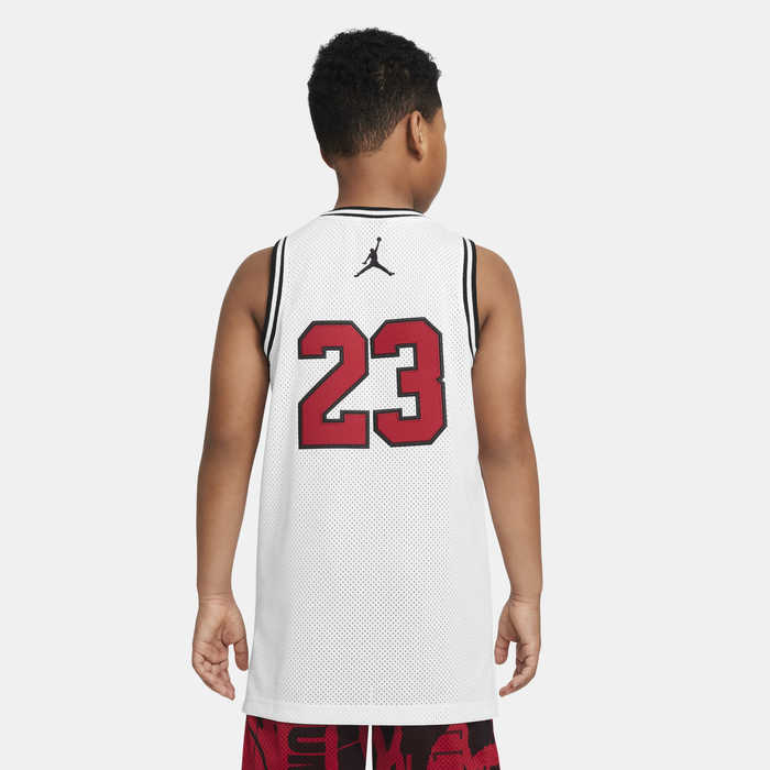 Jordan Kids' 23 Jersey White image number 1