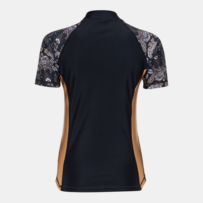COEGA Women's Swimming Rashguard Black COEGA Women's Swimming Rashguard Black image number 1