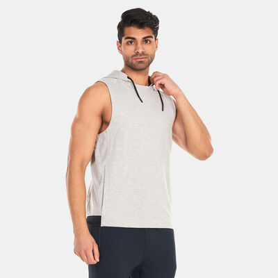 SQUATWOLF Men's Code Hooded Tank Grey