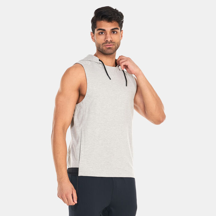 SQUATWOLF Men's Code Hooded Tank Grey SQUATWOLF Men's Code Hooded Tank Grey image number 0