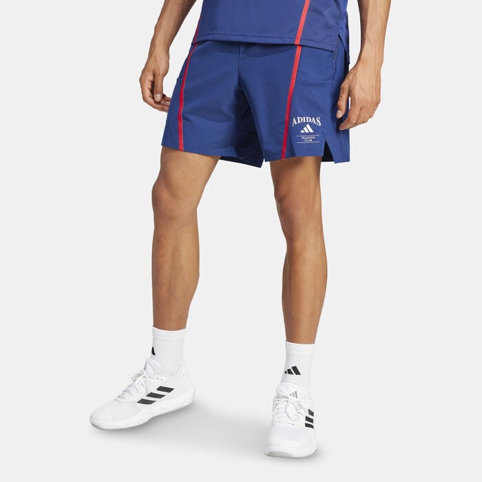 adidas Men's D4T Legacy Training Shorts Blue adidas Men's D4T Legacy Training Shorts Blue image number 0