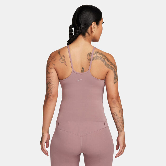 Nike Women's Zenvy Dri-FIT Tank Top Pink Nike Women's Zenvy Dri-FIT Tank Top Pink image number 1