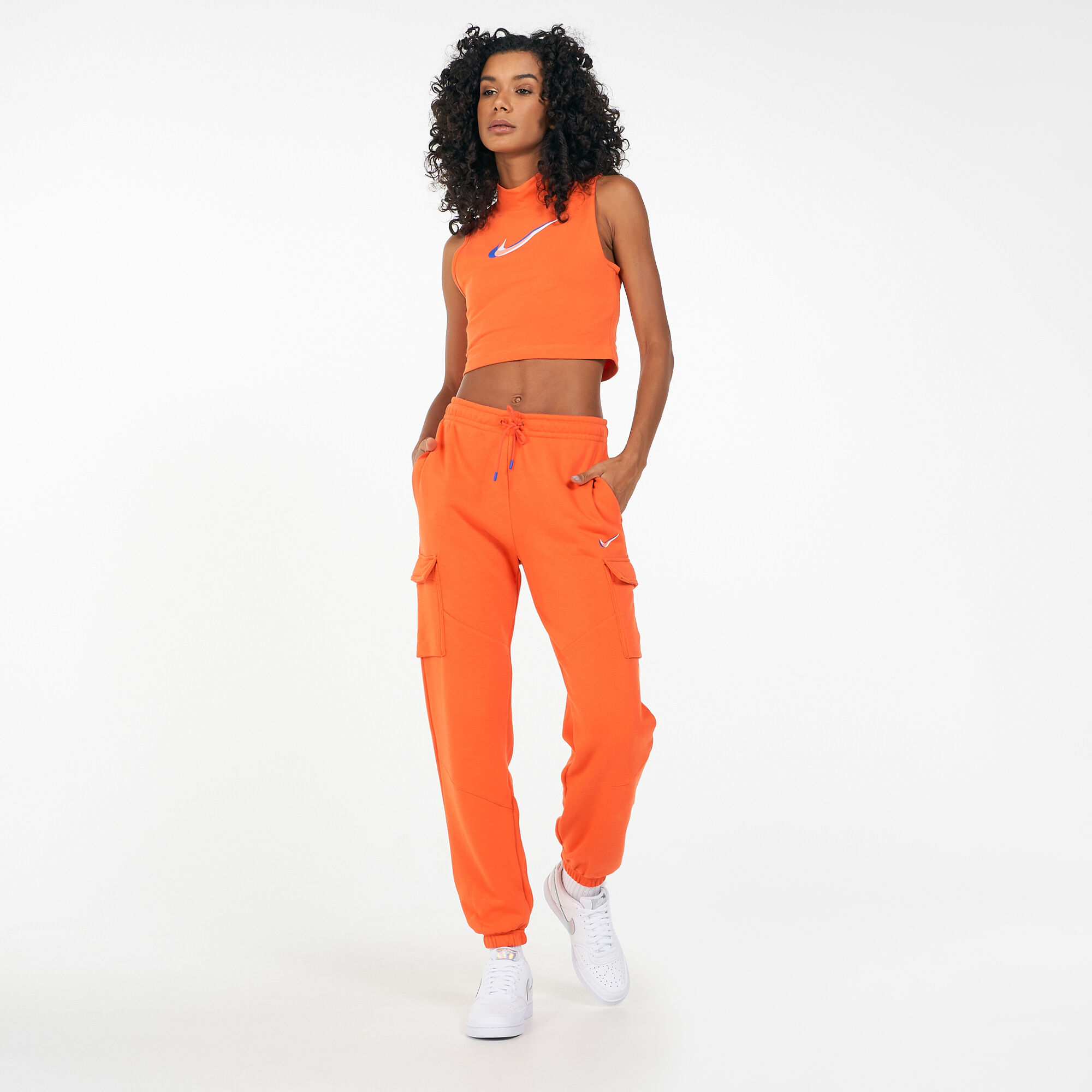 Buy Nike Women s Sportswear Dance Cargo Pants Orange in KSA SSS