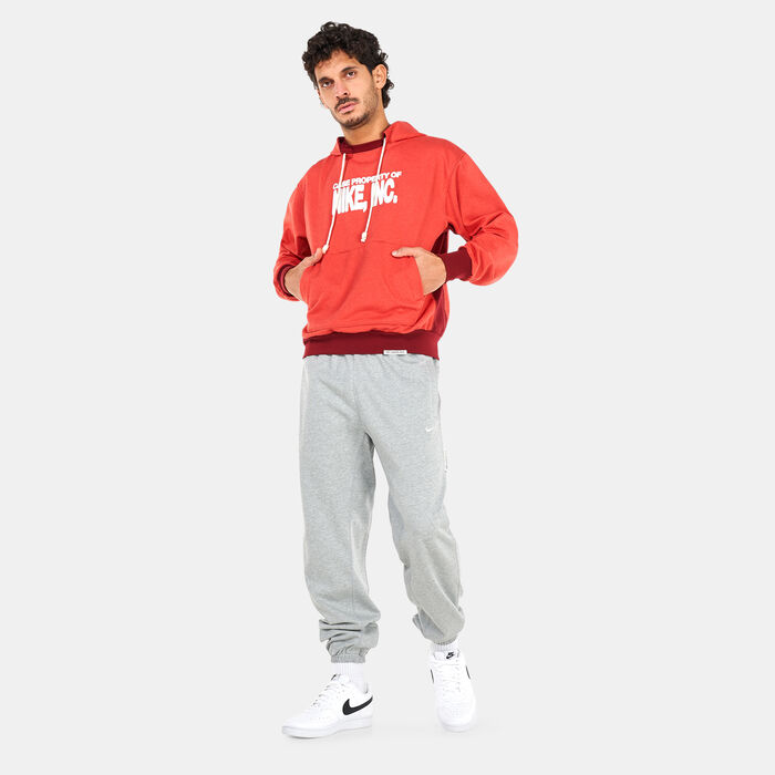 Nike Men's Dri-FIT Standard Issue Pullover Basketball Hoodie Red Nike Men's Dri-FIT Standard Issue Pullover Basketball Hoodie Red image number 2