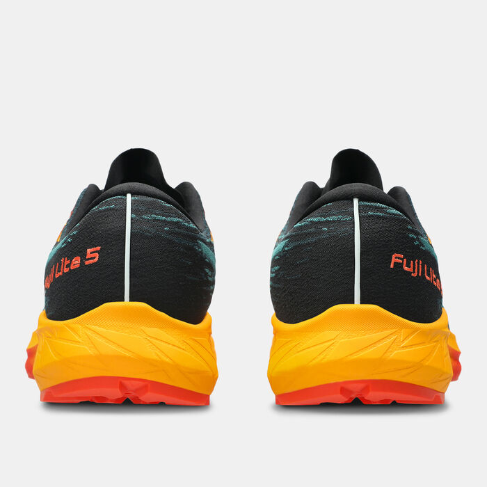 ASICS Men's FUJI LITE 5 Running Shoes Black ASICS Men's FUJI LITE 5 Running Shoes Black image number 5