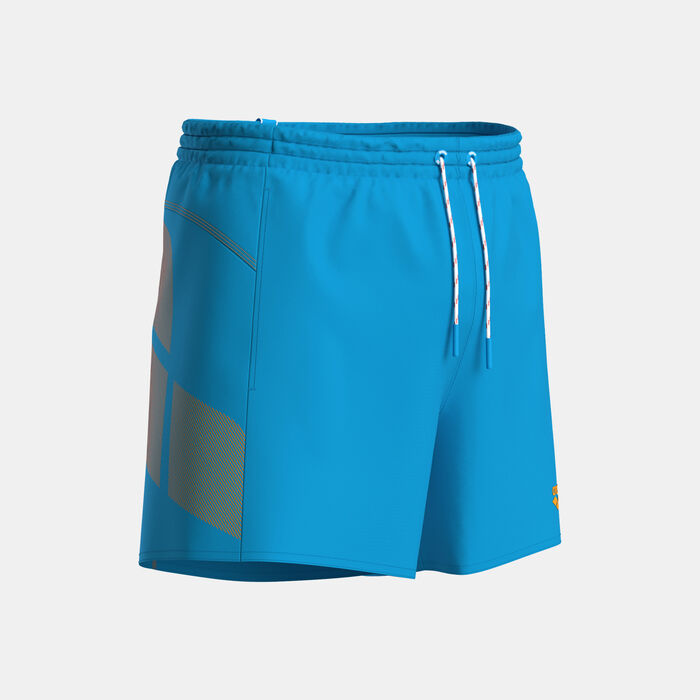 Arena Men's Losange Swimming Shorts Blue Arena Men's Losange Swimming Shorts Blue image number 2