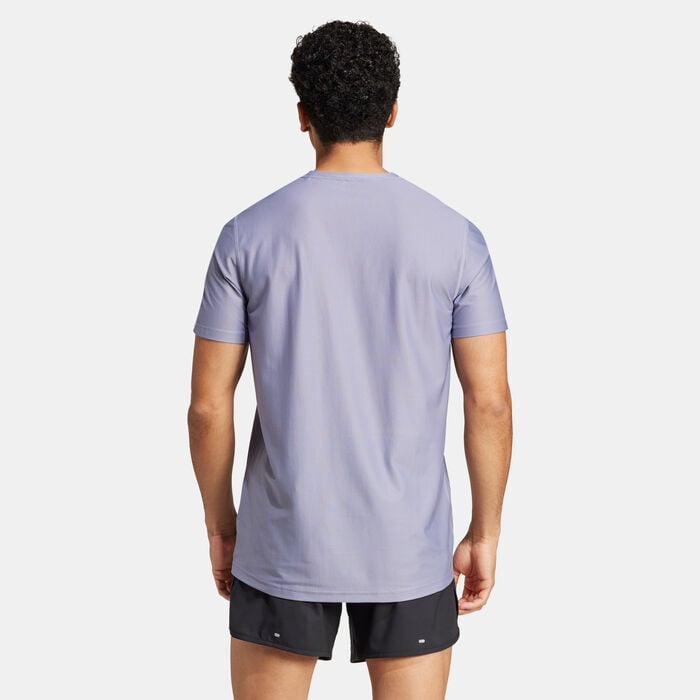 adidas Men's Own the Run T-Shirt Grey adidas Men's Own the Run T-Shirt Grey image number 1
