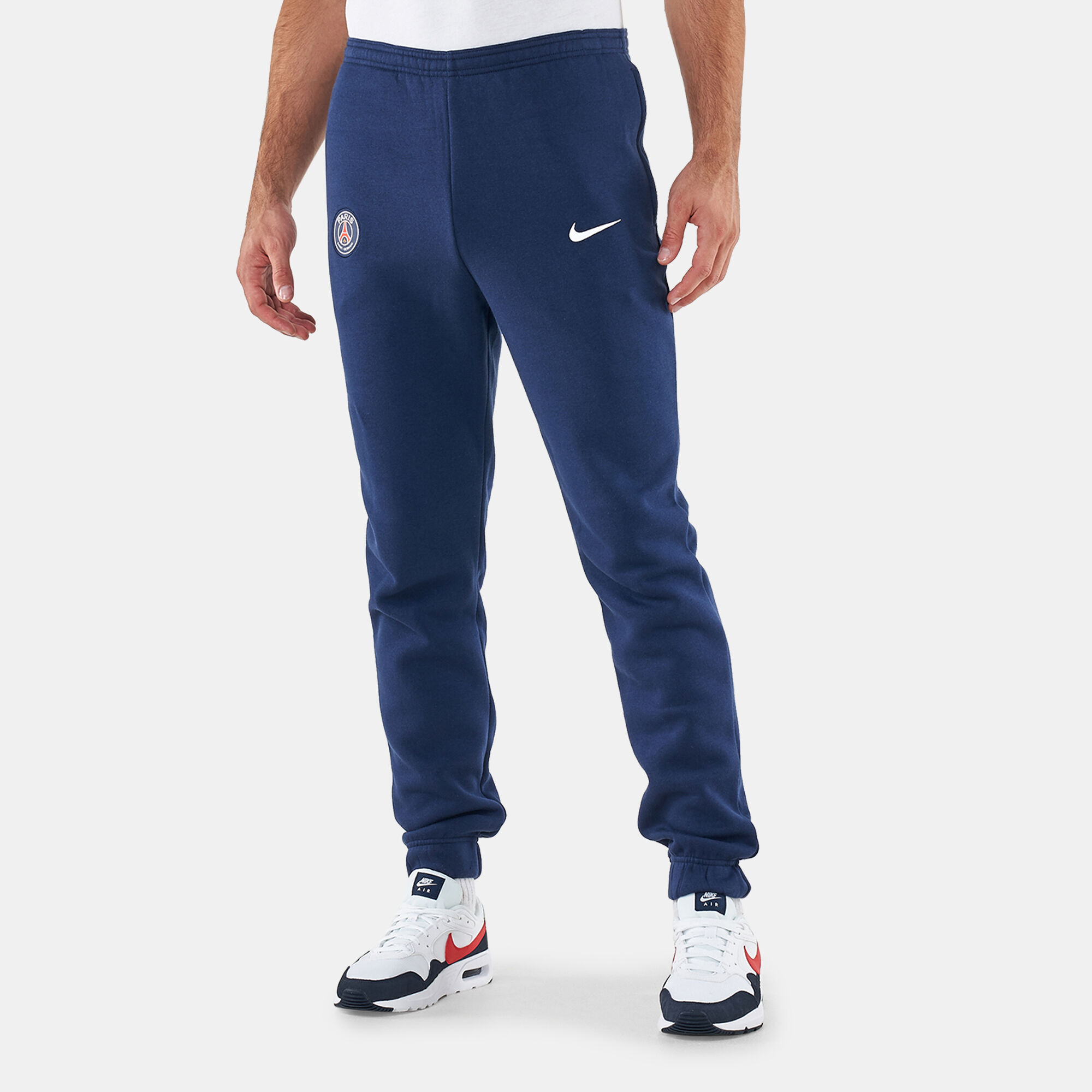 Men s Paris Saint Germain GFA Fleece Sweatpants Blue Nike in KSA SSS