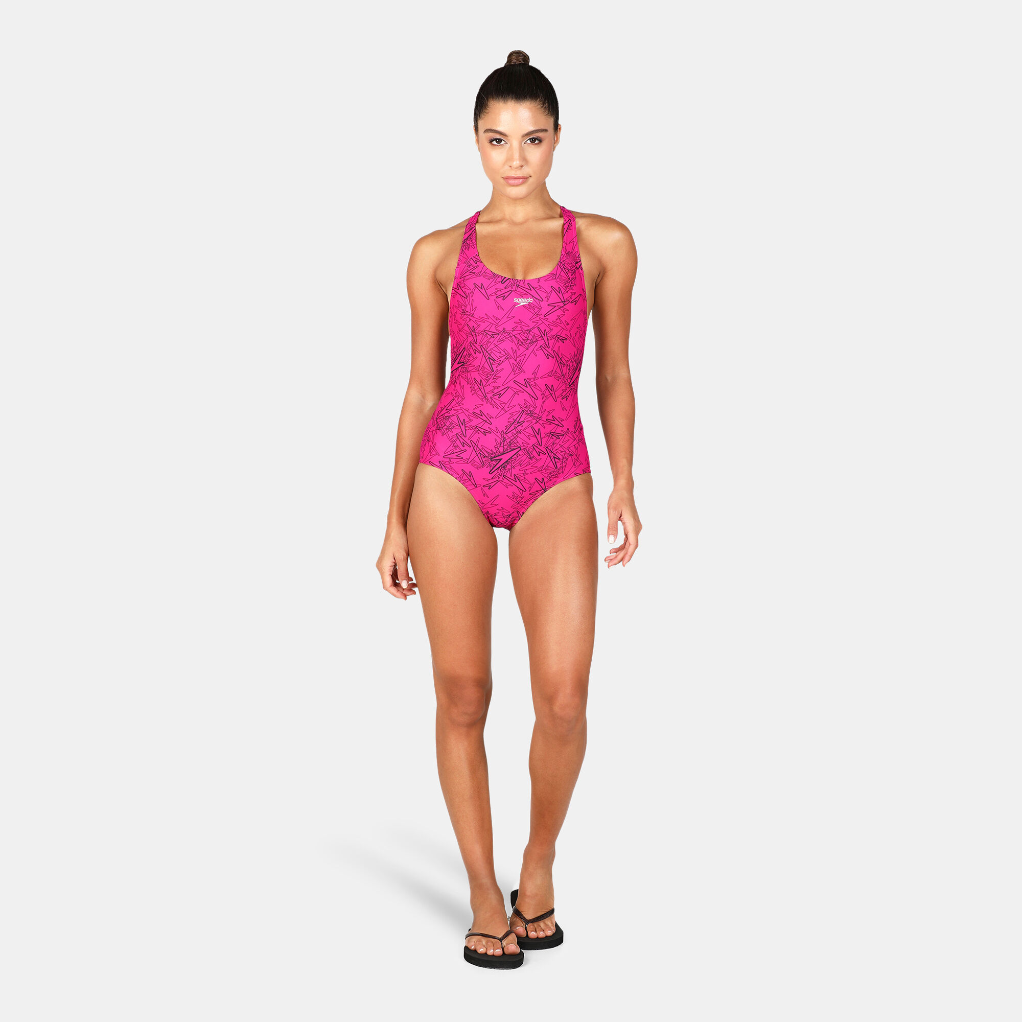 Women s Boom Allover Muscleback Swimsuit
