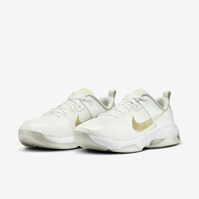 Nike Women's Zoom Bella 6 Premium Workout Shoes White Nike Women's Zoom Bella 6 Premium Workout Shoes White image number 4