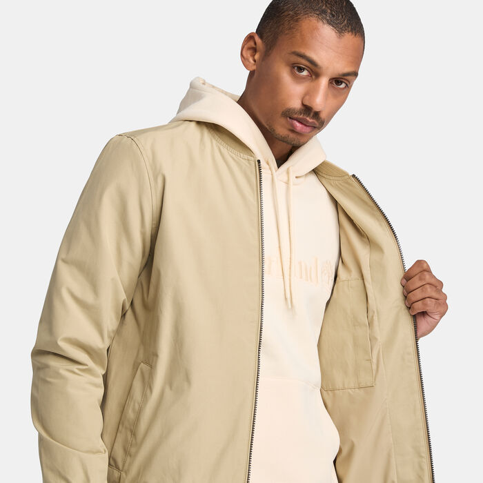 Timberland Men's Water Repellent Bomber Jacket Green Timberland Men's Water Repellent Bomber Jacket Green image number 4