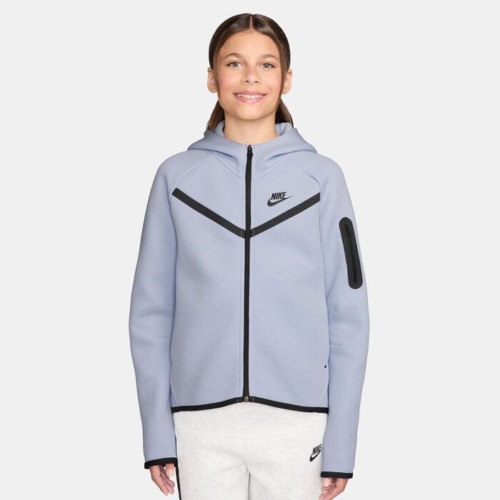 Nike Kids' Sportswear Tech Fleece Hoodie Black image number 0