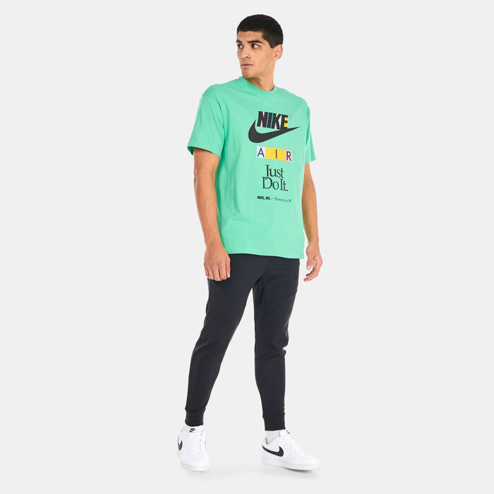 Nike Men's Sportswear M90 New DNA HBR T-Shirt Green Nike Men's Sportswear M90 New DNA HBR T-Shirt Green image number 2