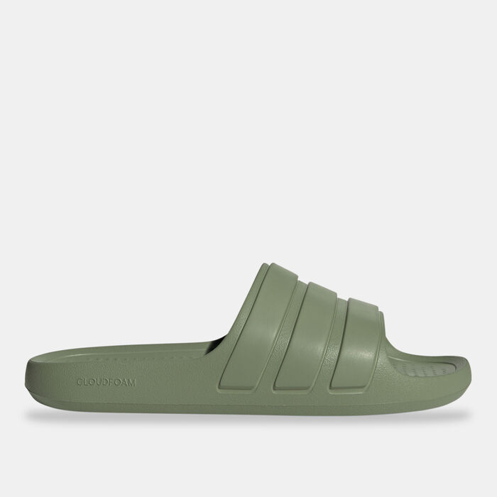 adidas Adilette Flow Slides Green adidas Adilette Flow Slides Green image number 0