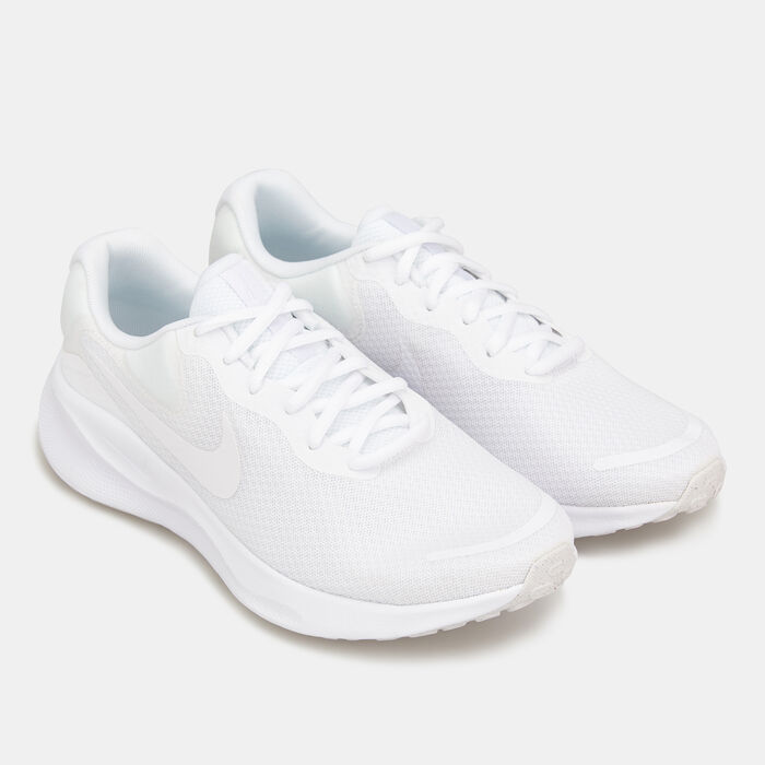 Nike Women's Revolution 7 Road Running Shoes White image number 2