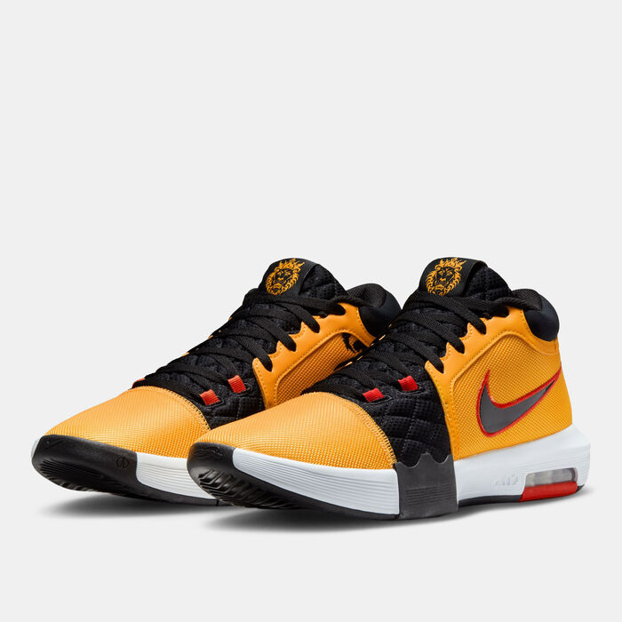Nike Men's LeBron Witness VIII Basketball Shoes Orange Nike Men's LeBron Witness VIII Basketball Shoes Orange image number 1