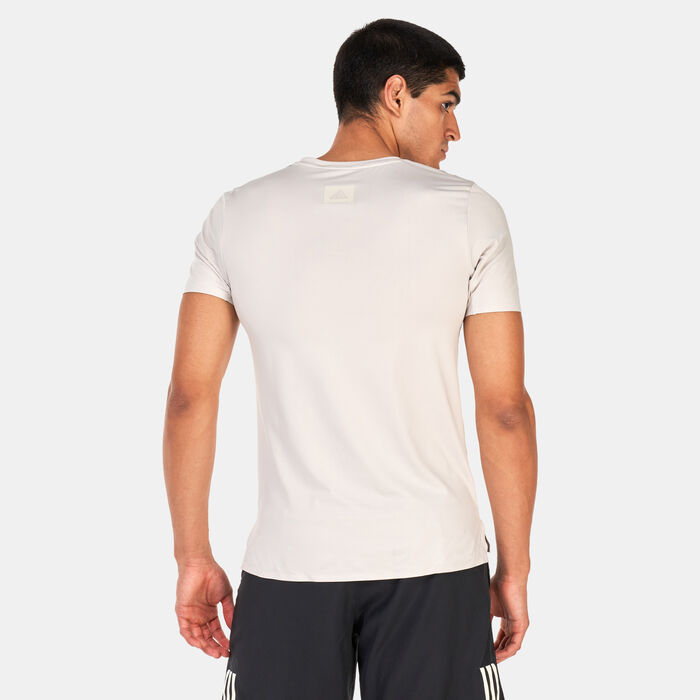 adidas Men's Best of adidas Training T-Shirt Beige adidas Men's Best of adidas Training T-Shirt Beige image number 1