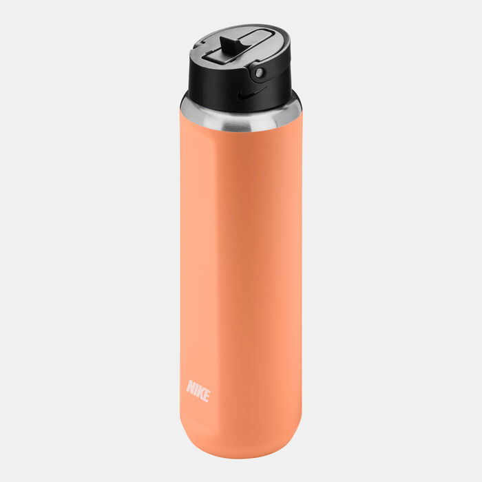 Nike Stainless Steel Recharge Straw Bottle (700ml) Orange Nike Stainless Steel Recharge Straw Bottle (700ml) Orange image number 1