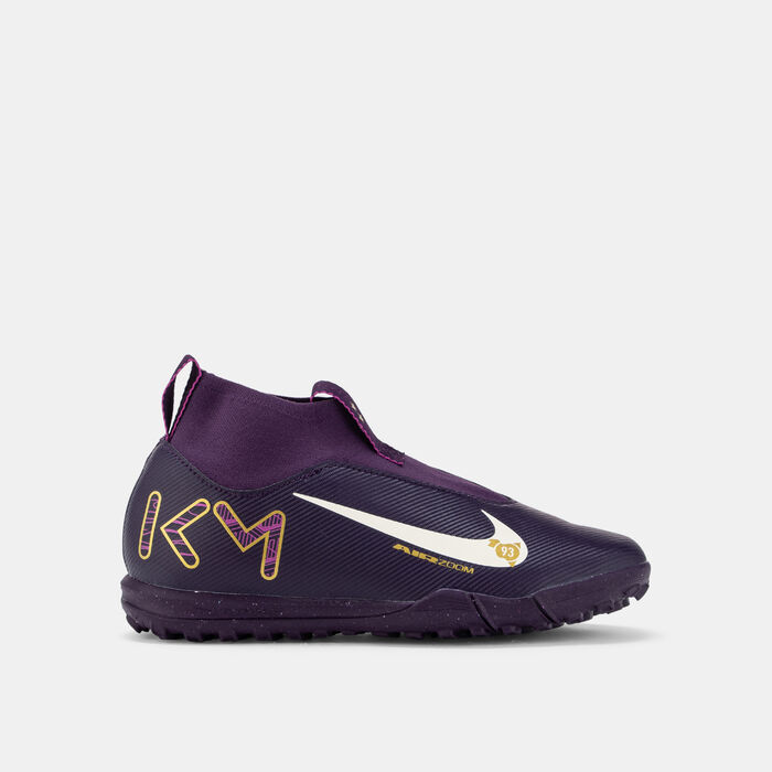 Nike Kids' Kylian Mbappe Mercurial Superfly 10 Academy Turf Ground Football Shoes Purple Nike Kids' Kylian Mbappe Mercurial Superfly 10 Academy Turf Ground Football Shoes Purple image number 0