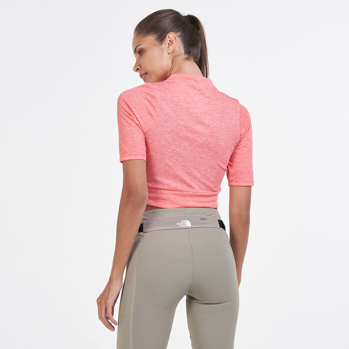 The North Face Women's Vyrtue T-Shirt Red The North Face Women's Vyrtue T-Shirt Red image number 1