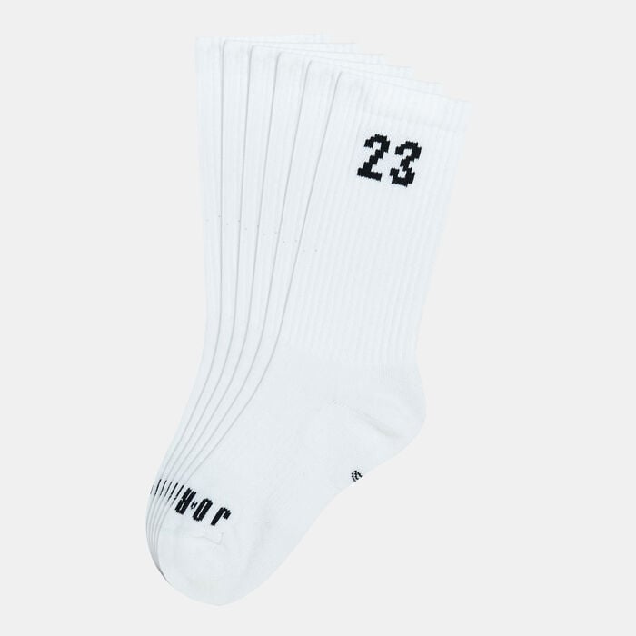 Jordan Essentials Crew Socks (3 Pairs) White Jordan Essentials Crew Socks (3 Pairs) White image number 0