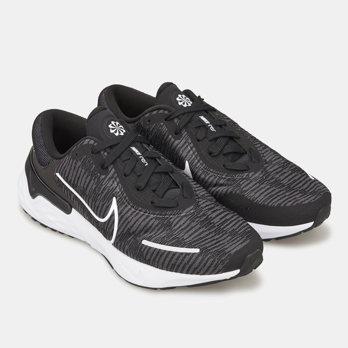 Nike Men's Renew Run 4 Shoe Black Nike Men's Renew Run 4 Shoe Black image number 2