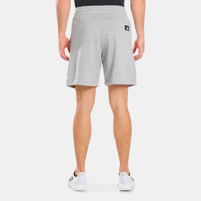adidas Men's Future Icons Three Bar Shorts Brown adidas Men's Future Icons Three Bar Shorts Brown image number 1